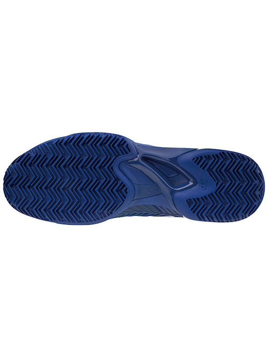 Mizuno Wave Exceed Tour 3 Ανδρικά Παπούτσια Τένις για Χωμάτινα Γήπεδα Μπλε