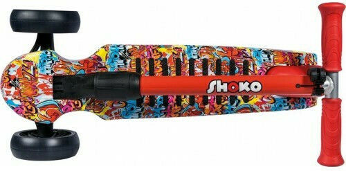 AS Детски Скутер Сгъваемо Shoko Twist & Roll X-Speed Light 3 колела за 5+ Години Червен