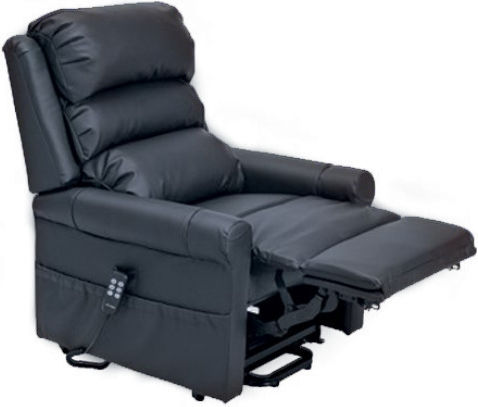 Stylea II Relax Armchair with Footstool Titane 80x51x105cm