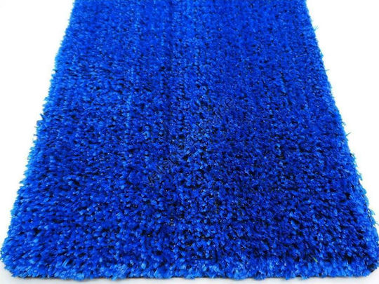 Synthetic Turf in Roll Blackburn with 4m Width and 6mm Height in Blue Colour (price per sq.m)