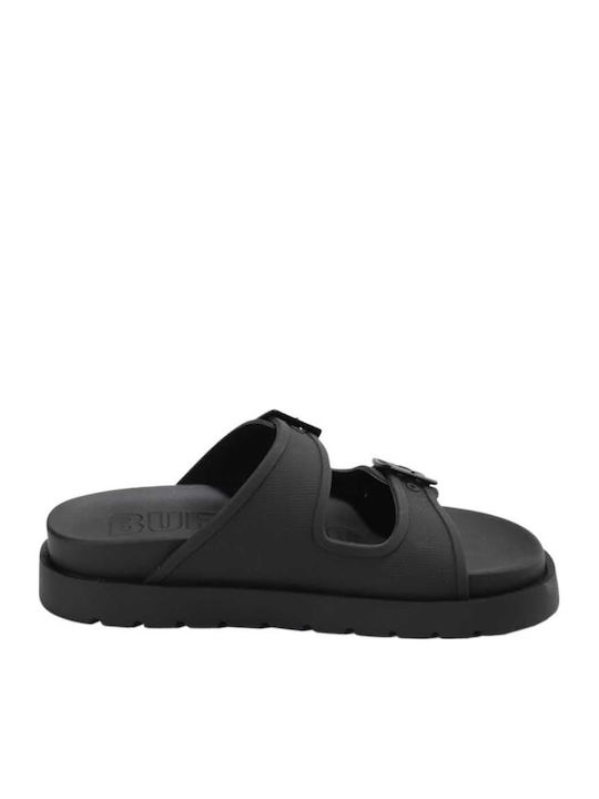 Buffalo Sandals Black