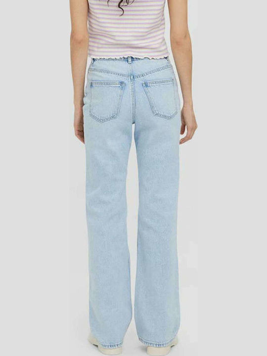 Vero Moda Damen Jeans Hosen Ausgestellt Mit Rissen