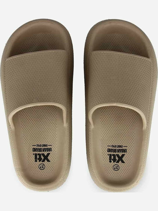 Women's Slides Taupe