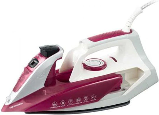 Heinner Dampfbügeleisen 2400W mit Keramiksohle und kontinuierlicher Dampfabgabe 16g/min
