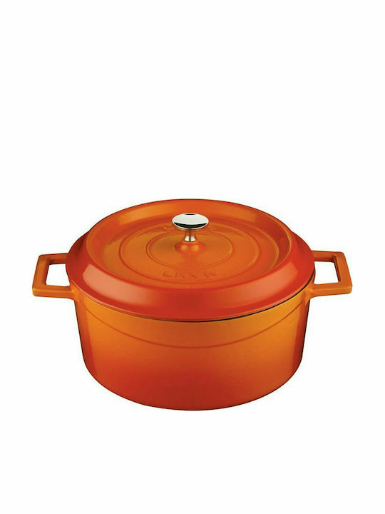 Lava Βαθιά Κατσαρόλα από Μαντέμι 6.7lt / 28cm