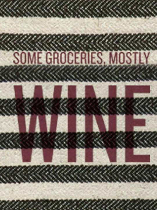 Synchronia Some Groceries Fabric Shopping Bag