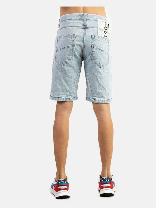 Cover Jeans Men's Shorts Jeans Light Blue