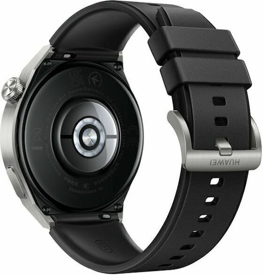 Huawei Watch GT 3 Pro Titanium 46mm Waterproof with Heart Rate Monitor (Black)