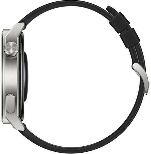 Huawei Watch GT 3 Pro Titanium 46mm Waterproof with Heart Rate Monitor (Black)