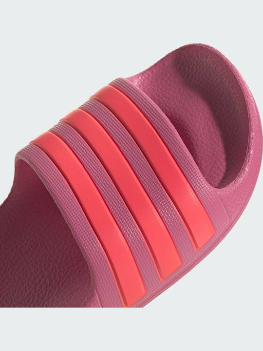 Kids' Slides Pink Adilette Aqua