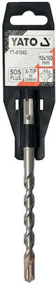 Yato Four-Cut Diamond Drill with SDS Plus Shank for Masonry 10mm