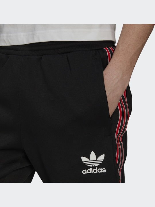 Manchester United Sweatpants with Elastic Black