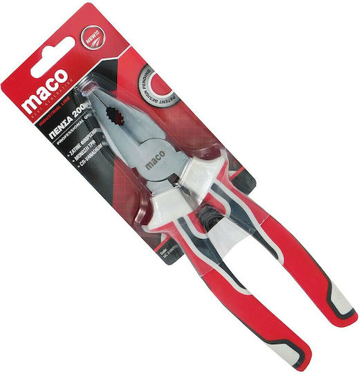 Maco Plier Straight Electrician Length 200mm
