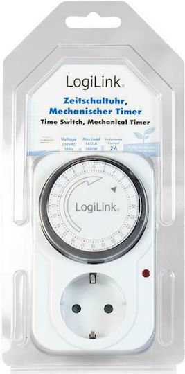 LogiLink Mechanischer Zeitschaltsteckdosen Täglicher
