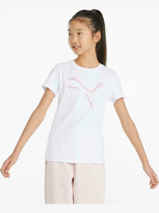 PUMA T-shirt Λευκό