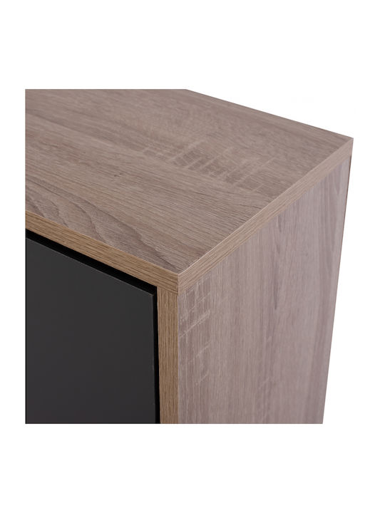 Suport pentru pantofi Davina cu 3 Rafturi Sonama / Grey L62xW24xH110cm