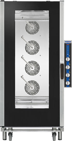 Ventus Elektrischer Backofen Kapazität 16 GN 1/1 Combi Piron H94xB100xH193cm