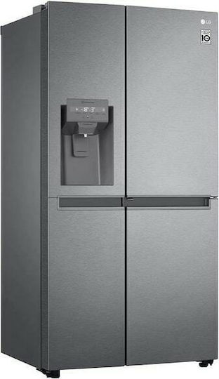 LG Side-by-Side Kühlschrank 634Es Total NoFrost H179xB91.3xT73.5cm. Inox GSJV31DSXE