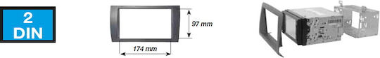 Phonocar DIN Fascia Panels 2 Din for Toyota RAV 4 2013-2015