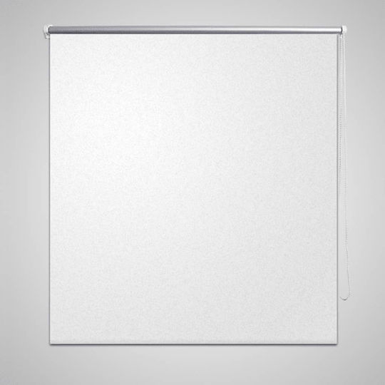 vidaXL Roller Blinds Total Blackout White W100xH175cm 240115