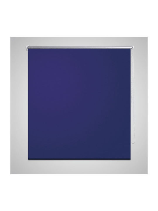 vidaXL Roller Blinds Total Blackout Blue W120xH175cm 240128