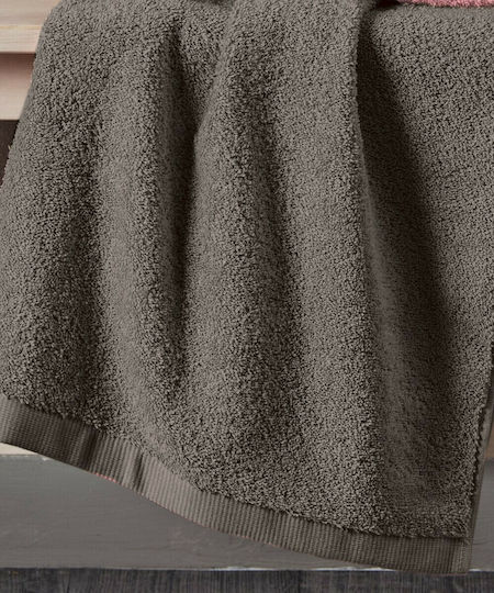 Kentia Bath Towel Brand 90x150cm Grey Weight 600gr/m²