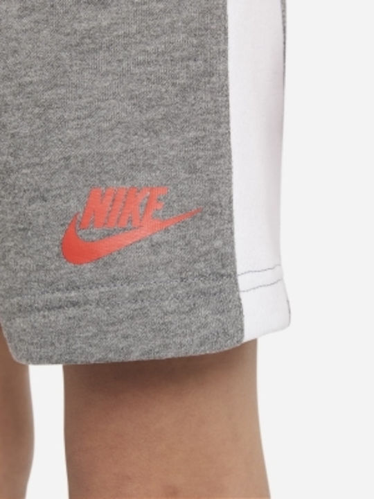 Nike Παιδικό Σετ με Σορτς Καλοκαιρινό για Αγόρι 2τμχ Πορτοκαλί