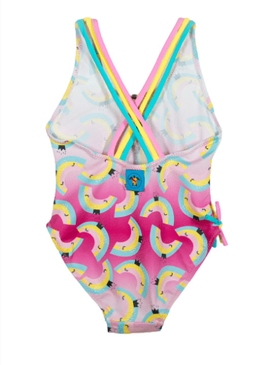 Tortue Kids Swimwear One-Piece Pink