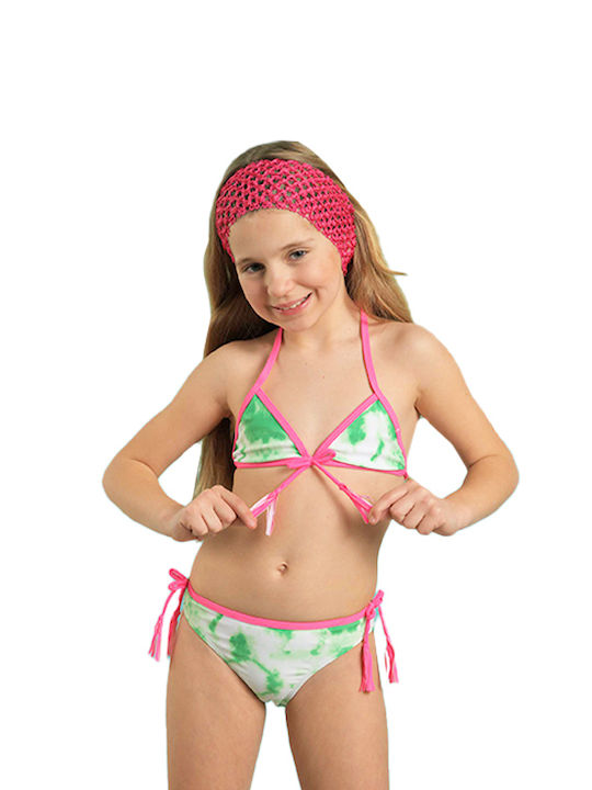 Funky Kids Swimwear Bikini Green