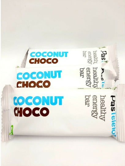 Pasteleion Organic Bar Energy with Chocolate/ Coconut (1x40gr) 40gr