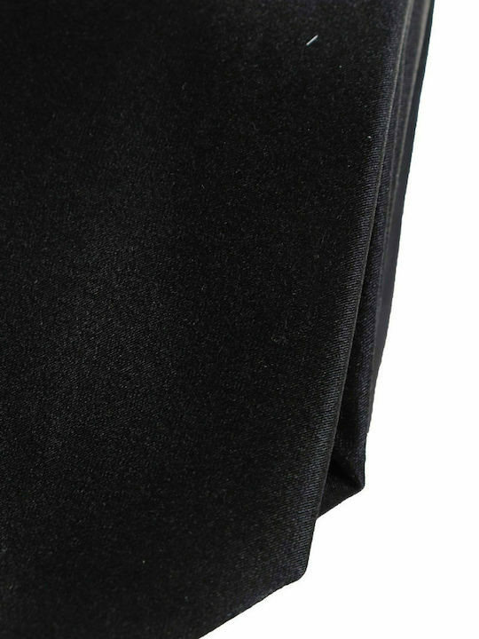 STEFANO MARIO SILK TIE 6CM BLACK