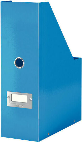 Leitz Magazine File Organizer 6047 Plastic Blue