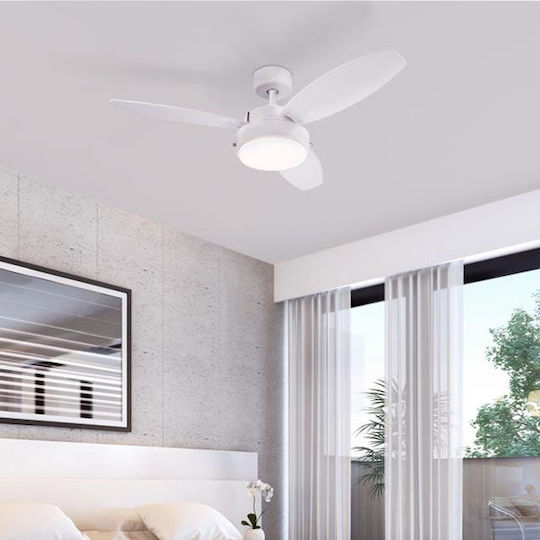 Westinghouse Alloy Ventilator De Tavan 105cm Cu Lentile De Mărire Negru