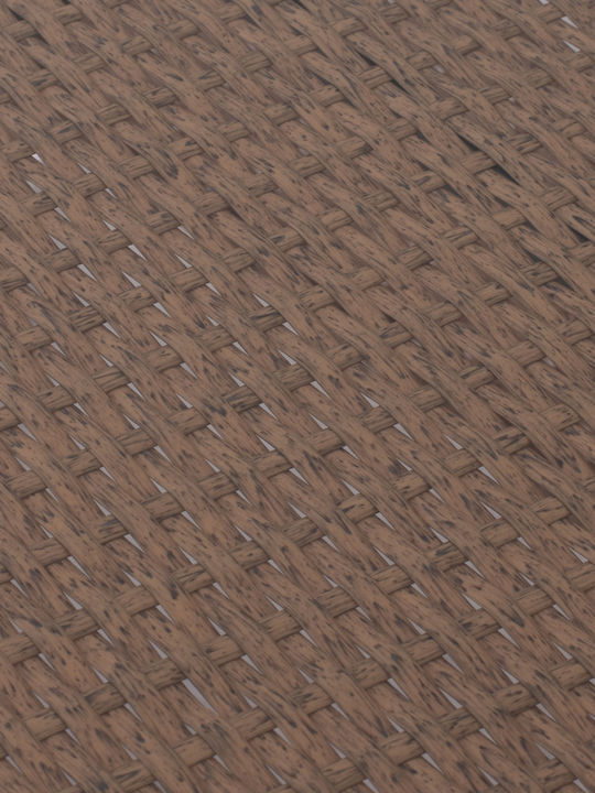 Метално Маса Стабилна Minsk Beige / Brown 150x90x75бр