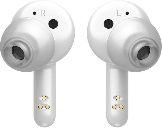 LG Tone Free FP3 In-ear Bluetooth Handsfree Earphones with Sweat Resistance and Charging Case White
