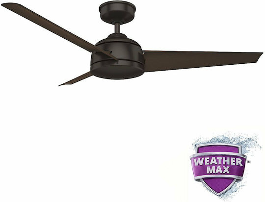 Hunter Trimaran Premier Ceiling Fan 132cm Brown