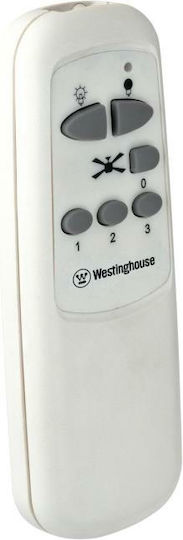 Westinghouse Kelcie Ανεμιστήρας Οροφής 132cm με Φως Brushed Nickel