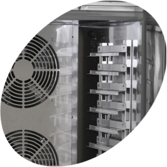 Tefcold Бласт Чилър с Капацитет 10xGN 1/1 80x81.5x162.5см.