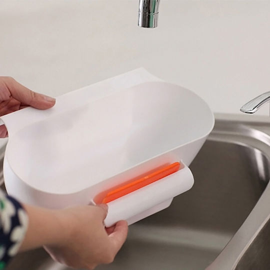 Veltihome Plastic Trash Trap With Spatula Scrap Trap 29x16x12cm Household Accessories 82000 1pcs