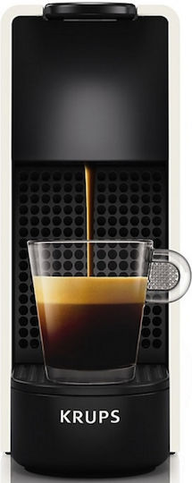 Krups Essenza Mini Pod Coffee Machine Nespresso Pressure 19bar White