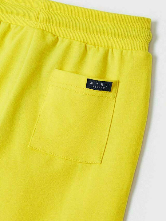 Mayoral Kids Sweatpants Yellow 2pcs