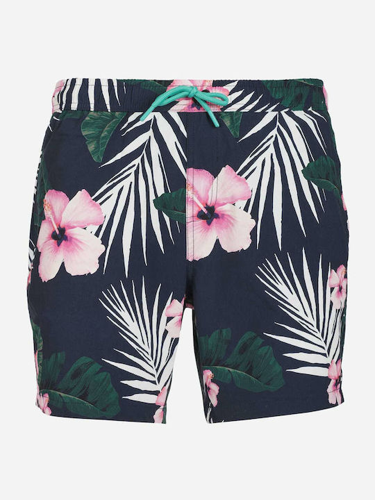 Ανδρικό Μαγιό Σορτς Navy Μπλε Floral