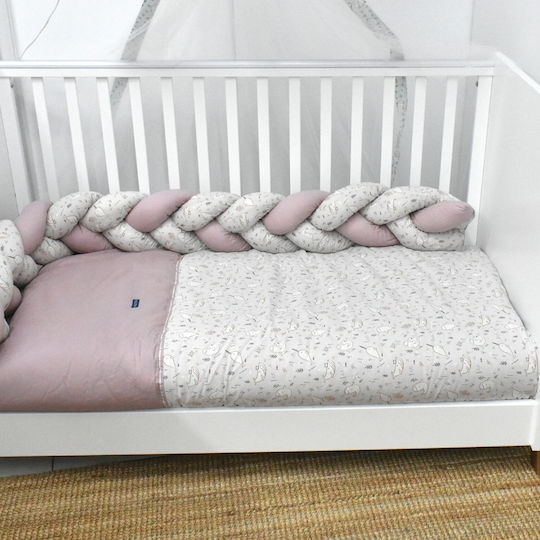 Nautica Set Für Krippe Sea Friends Rosa 3Stück Nautica Set Für Krippe Sea Friends Rosa 3Stück