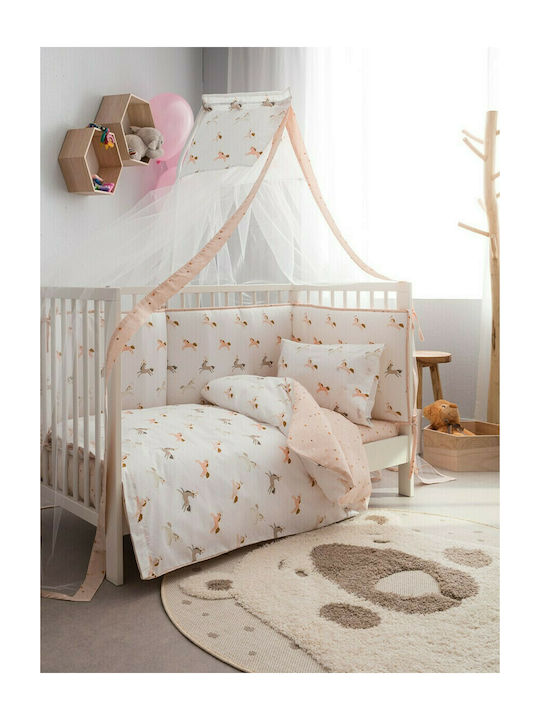 Vesta Home Duvet Crib Cotton Magic White 110x150cm