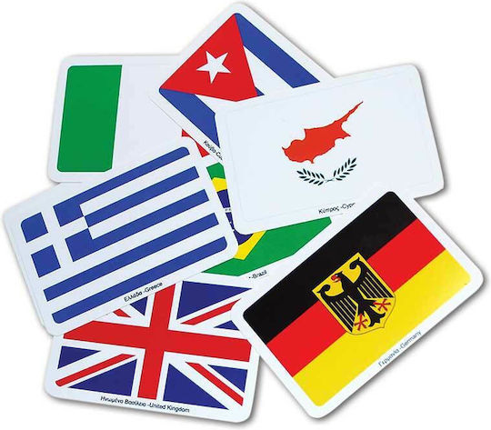 Board Game Οι Σημαίες for 2-6 Players 6+ Years Old Svoura
