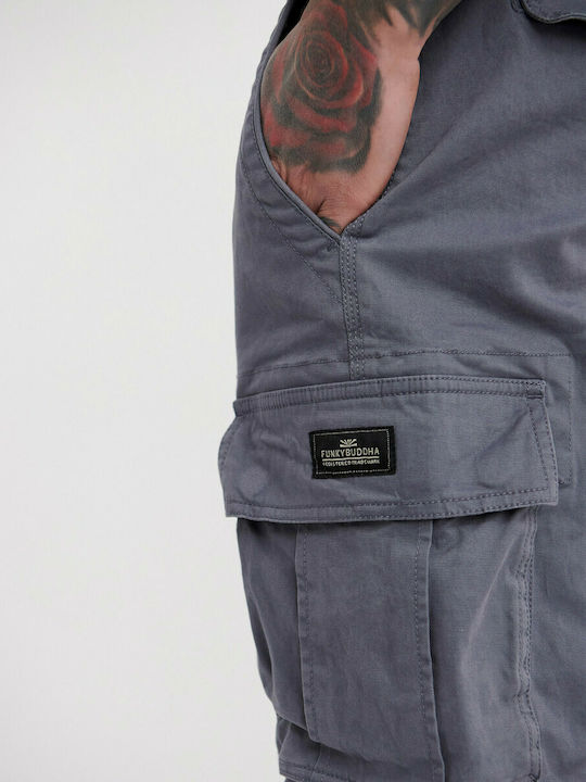 FBM005-00203 Men's Shorts Cargo China Blue
