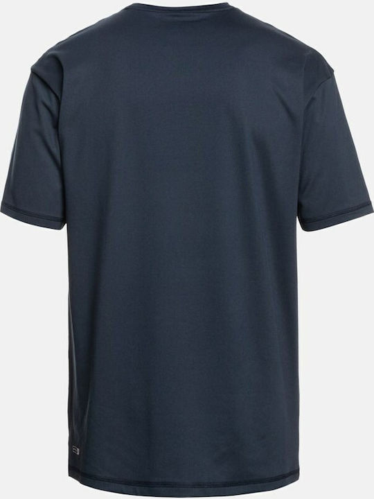 Quiksilver Solid Streak Αντηλιακή Μπλούζα Μπλε