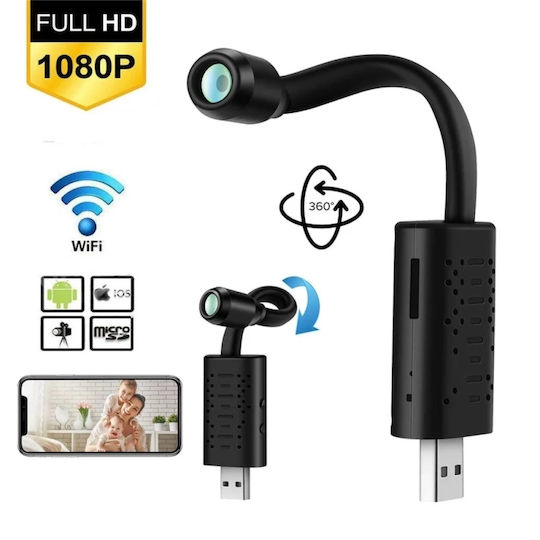 Hidden Camera WiFi 1080p with Memory Card Slot and Motion Detector