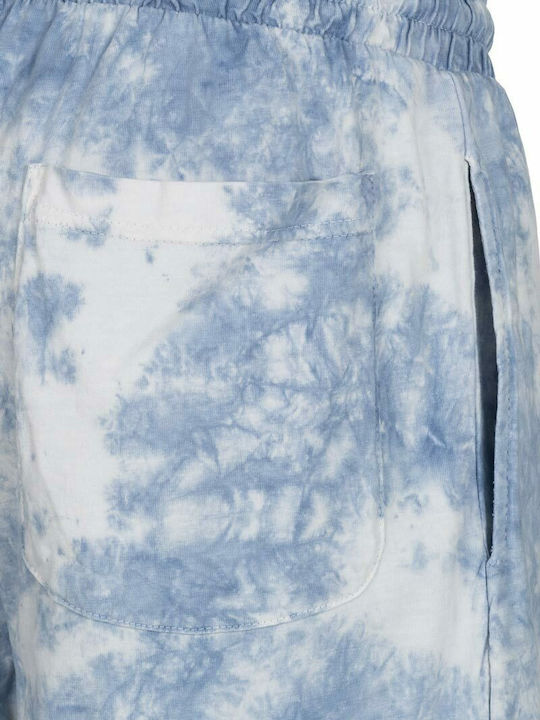 Melvich Αθλητική Ανδρική Βερμούδα Washed Blue / Navy