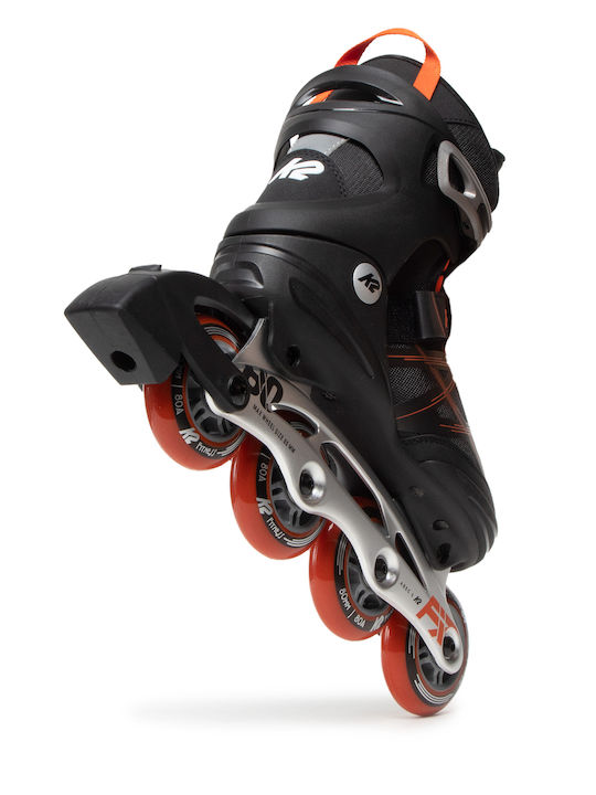K2 F.I.T.80 Alu Inline Ролки Черен За възрастни